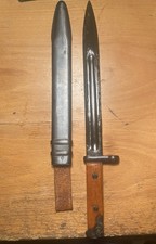 Rare WWII Soviet SVT-40 Bayonet with Matching Scabbard -blade In Great Condition