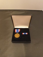 In Defense Of The Nation American Service Medal W/Box