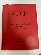 1984 “CCCP” ORDERS & MEDALS OF THE SOVIET UNION BOOKLET 47 PG’s