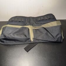 AMMUNITION APRON BALCK SNAP BELT WITH POUCH SEE ALL PHOTOS picture