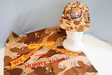 Vintage Operation Desert Storm United We Stand USA Eagle Hat Cap & Scarf picture