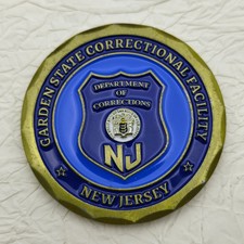 Garden State Correctional Facility NJ Challenge Coin