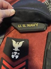 Almost Complete WWII Navy Dress Blue Uniform With Provenance picture