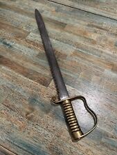 EARLY BRITISH MODEL 1856 SAWBACK PIONEER SWORD picture
