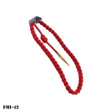 Dominican Republic Army Cadet Red Aiguillette Shoulder Cord ~ N.S. Meyer ~ NEW