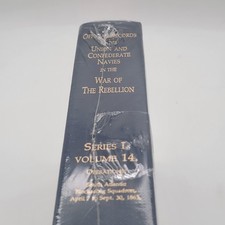 Official Records Union Confederate Navies Series I Vol 14 HC Factory Sealed NEW