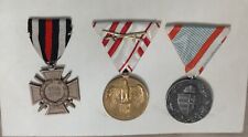 German Austria Hungarian Medal Group with Issue Paperwork Documents  picture