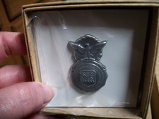 USAF SECURITY POLICE MINI-BADGE OBSOLETE SERIAL # NEW IN GI PACK 1983 NOS
