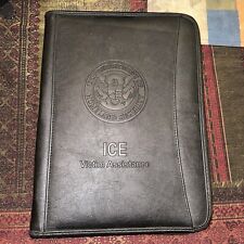 Rare DHS Victim Witness  Notebook Portfolio binder padfolio picture