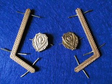Soviet USSR Custom service COLLAR TABS for Officer