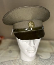 Rare original Soviet Union military army officer field Cap - Size 57, 1984 Year