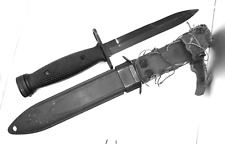 Vintage Military WWll US-M4 Conetta Bayonet w/ US-M8A1 Sheath Fighting Knife picture
