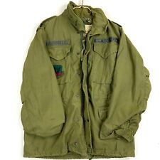 Vintage US Air Force OG 107 Cold Weather Jacket Small Green picture
