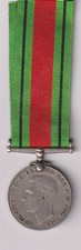 Defence Medal Defense Medal for WWII United Kingdom Great Britain full size