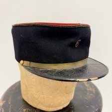 Original WWII French M35 Infantry 6th Reg. Kepi Officer