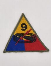 WW2 9th Armored Division Patch(AD) picture