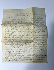 1863 Civil War NYC Draft Riots Letter NY World Office Army Potomac Conscription