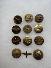 US Army WW2-1960s Collar Insignia Lot (V51 picture