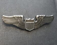 Regulation Pilot Wings USAF Air Force Cap Hat Jacket Pin 2.75 inches picture