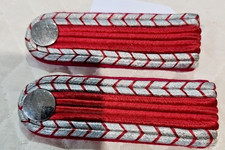WWII  Fire Protection POLICE SHOULDER BOARD MATCHING SET WW2