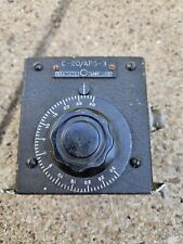 RARE VINTAGE WWII AIRCRAFT BOMBER C-20/APS-3 AZIMUTH CALIBRATOR BOX B-17 B-24 picture