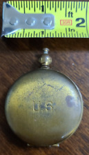 Vintage Brass U.S. WW1 WW2 Compass United States Military Issue picture