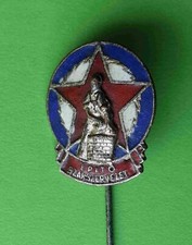 trade union nice old enameled badge