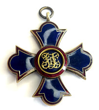 Liechtenstein Order of Merit Commander Cross 1937-1967 Gilt Enamel Rare