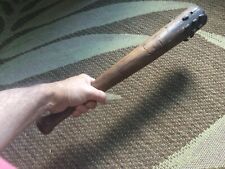 WW1 wooden trench club weapon picture