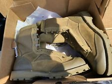 US Military Issued Tan RAT Combat Boots Size 14R Hot Weather Desert Tan E29502 picture