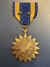 WWII Named 309th Fighter Squadron Air Medal w 2 OLC picture