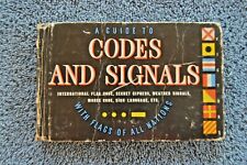 Vintage Codes & Signals Hardcover Book - WWII era picture