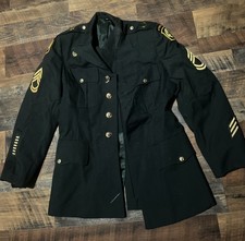 vintage US Army Green Service Uniform jacket Airborne