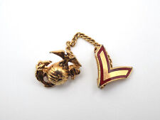 Original WWII USMC Marine Corps Private First-Class Sweetheart Pin picture