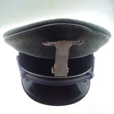 WWII German Elite Officer Hat Officer Army Wool Visor Crusher Cap Size 59 picture