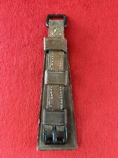Original US Army Cavalry Mounted WW1 WWI Link Leather McClellan Saddle Strap picture