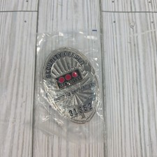 Smith & Warren Securitas Officer Badge Pin Security Badge - 31352 - Obsolete 