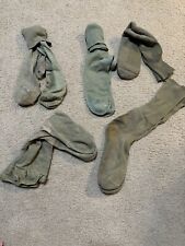 5 matched pairs of USGI wartime socks -used/salty WWII WW2 picture