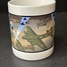 WONDERMUGS VTG USA Army-Air Force Air Battle, Heat Color Changing Mug/Cup picture