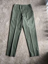 Vintage Military Utility Trouser OG-507 Pants Fits 36x35 Green Post-Vietnam picture