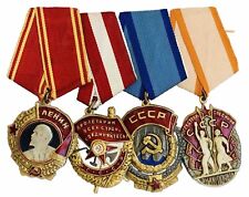 Russian Soviet Union CCCP Order Of Lenin and Order Red Banner for cinema walls picture