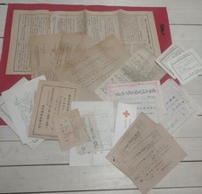 1940 Japan Conscription Examination Documents (22 pcs) – Pre-Draft Civil Notices
