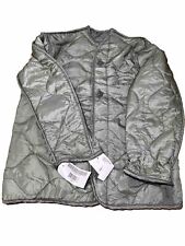 NEW USGI Quilted M65 / Rain Jacket Parka Coat Liner Cold Weather Buttons X-SMALL picture