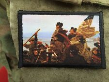 General George Washington Morale Patch Tactical ARMY Hook Military USA Badge  picture