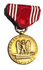 Vintage Military Award Efficiency Honor Fidelity For Good Conduct Badge