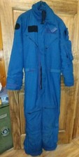 USAF Aircrew Anti Exposure Coveralls Blue 42 Regular freshly dry cleaned 