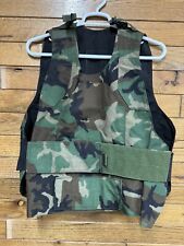 Body Armour Cover Flak Jacket Vest  Military Woodland Camouflage  Medium picture