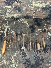 Original WW2 German Wehrmacht Pioneer Sapper Tools Pliers, Screw Drivers, Wrench picture