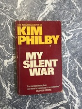 VINTAGE WAR BOOK MY SILENT WAR AUTOBIOGRAPHY OF KIM PHILBY WW2 V