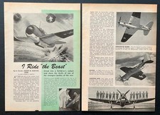 Curtiss Helldiver 1946 article “I Ride the Beast” Battle of the Philippine Sea